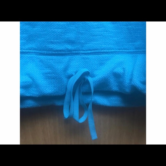 Talbots Active Cowl Neck Pullover / Color Aqua - Picture 4 of 8